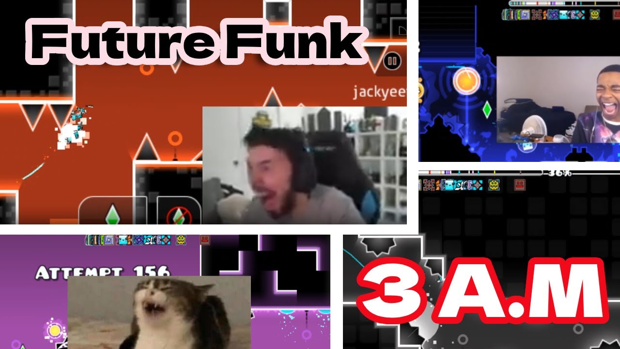 FUTURE FUNK pero es multijugador xd / GEOMETRY DASH ONLINE - YouTube