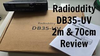 Radioddity DB-35-UV 2m&70cm review! Great for the car or truck! Fantastic little radio!