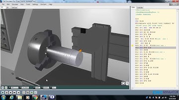 CNC Program for Step Turning Operation