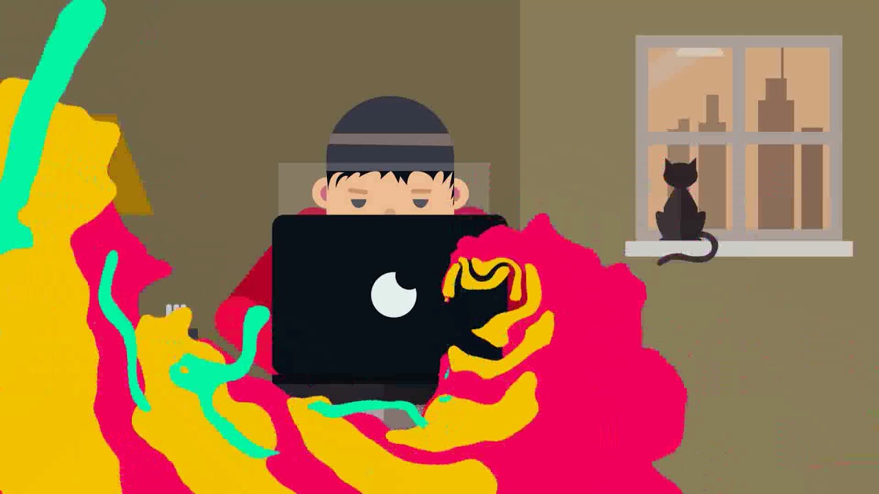 Motion Graphic "Dampak Sosial Media" , SMK Raden Patah