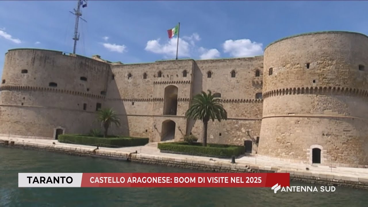 15 GENNAIO 2026 - TARANTO - CASTELLO ARAGONESE: BOOM DI VISITE NEL 2025
