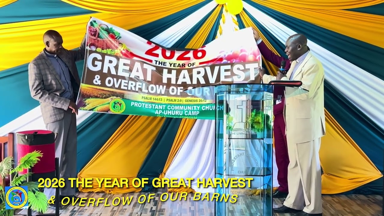 2026 | The Year of Great Harvest and Overflow of our Barns