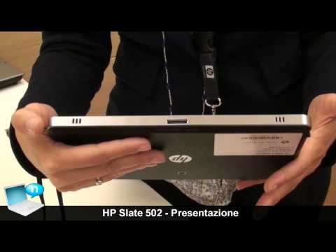 HP Slate 2 (Slate 502) - Tablet Intel Oak Trail e Windows 7