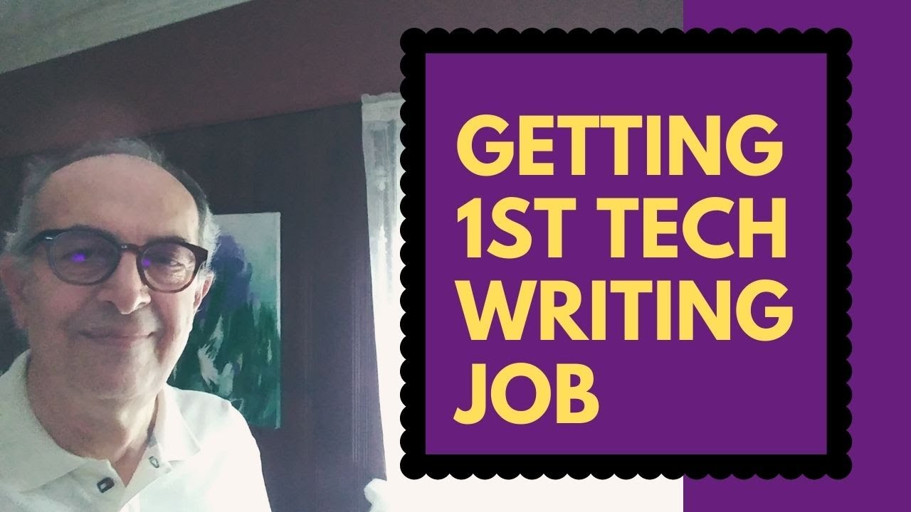 Technical Writing Getting That First Technical Writing Job YouTube