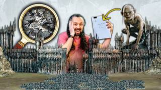 I built a Warhammer board WORTHY OF MORDOR (and Gollum)