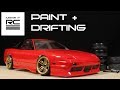 Budget RC Drift Build: Part 3 Painting + Mounting Body and Drifting