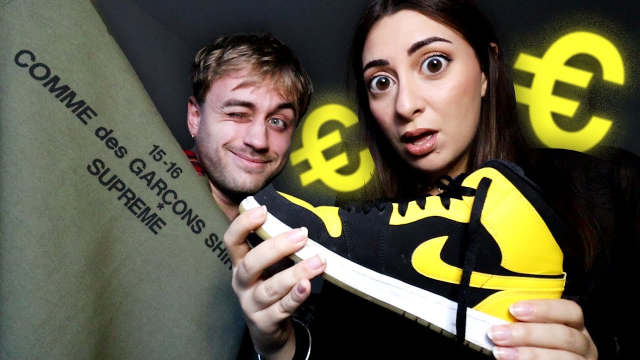 Ma copine devine le prix de mes Vêtements et Sneakers rares !