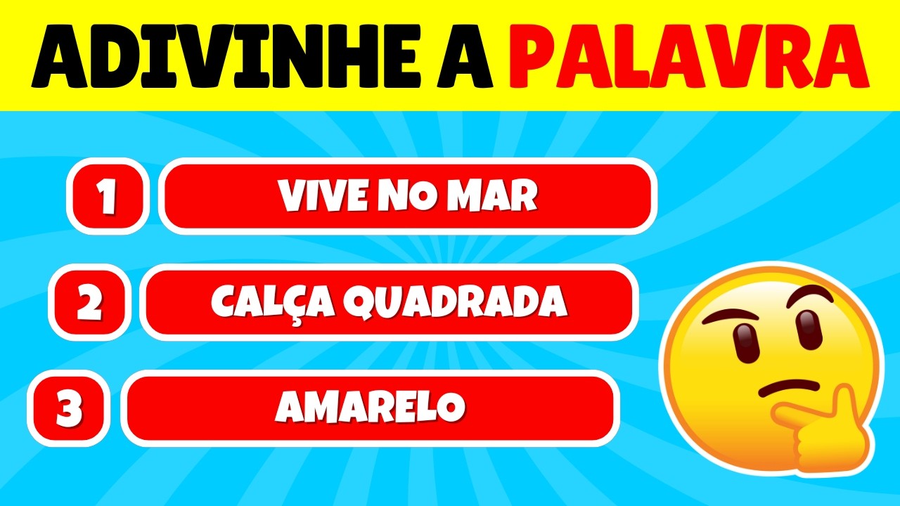 👣 Jogo das 3 Pistas 🔍 | Adivinhe as Palavras com Apenas 3 Dicas | Quiz Espacial