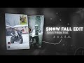 Instagram trending SNOW FALL effect in Mobile  