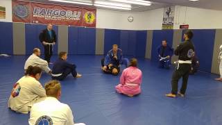 FargoBJJ - Intermediate Class with Prof. George and Kickboxing with Kru John