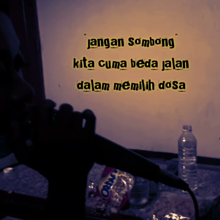 story WA keren karaoke dengan kata bijak