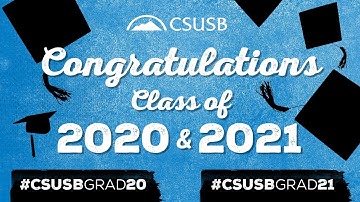 Spring 2020, Fall 2020 and Spring 2021 Ceremonies (1:00pm)