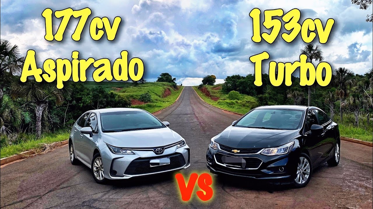 NOVO COROLLA 2.0 177cv vs CRUZE 1.4 TURBO! ( O Duelo do século 😈🚀 )