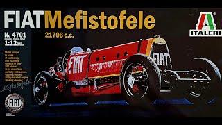 Fiat Mefistofele Italeri 1/12 Part-1