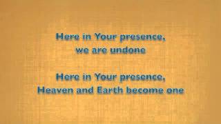 Video thumbnail of "Here in Your Presence (New Life Worship) - instrumental (karaoke)"
