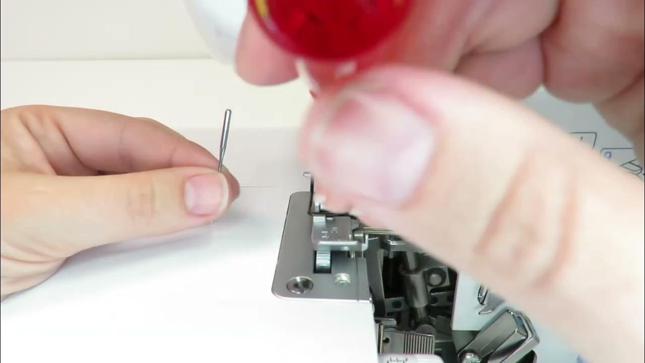 How to Setup your Brother 2504D Overlocker for a 3 Thread Flat Lock