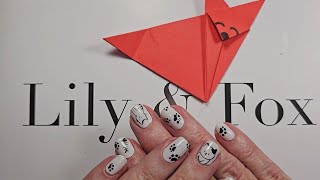 Lily and Fox nail polish strips review