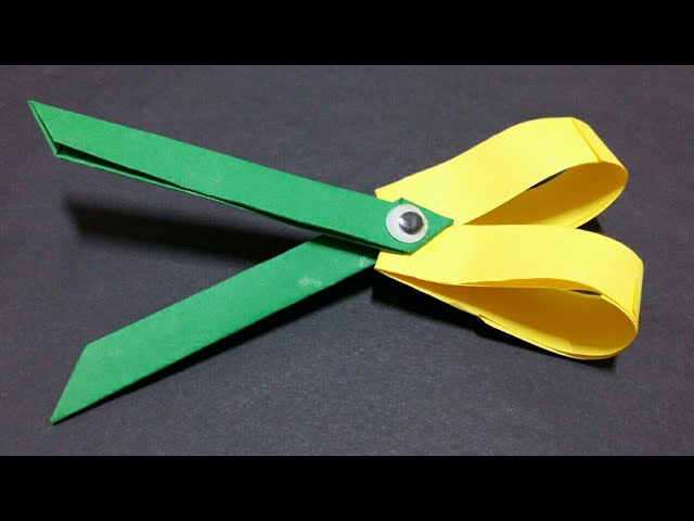 종이 가위 튜토리얼, Easy DIY Paper Scissors Tutorials