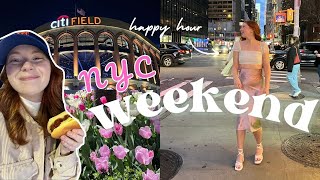 living my nyc dreams | mets game, filming self tapes, great gatsby broadway, weekend in my life vlog