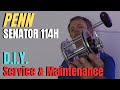 PENN Senator 114H (6-0) Fishing reel service &amp; maintenance