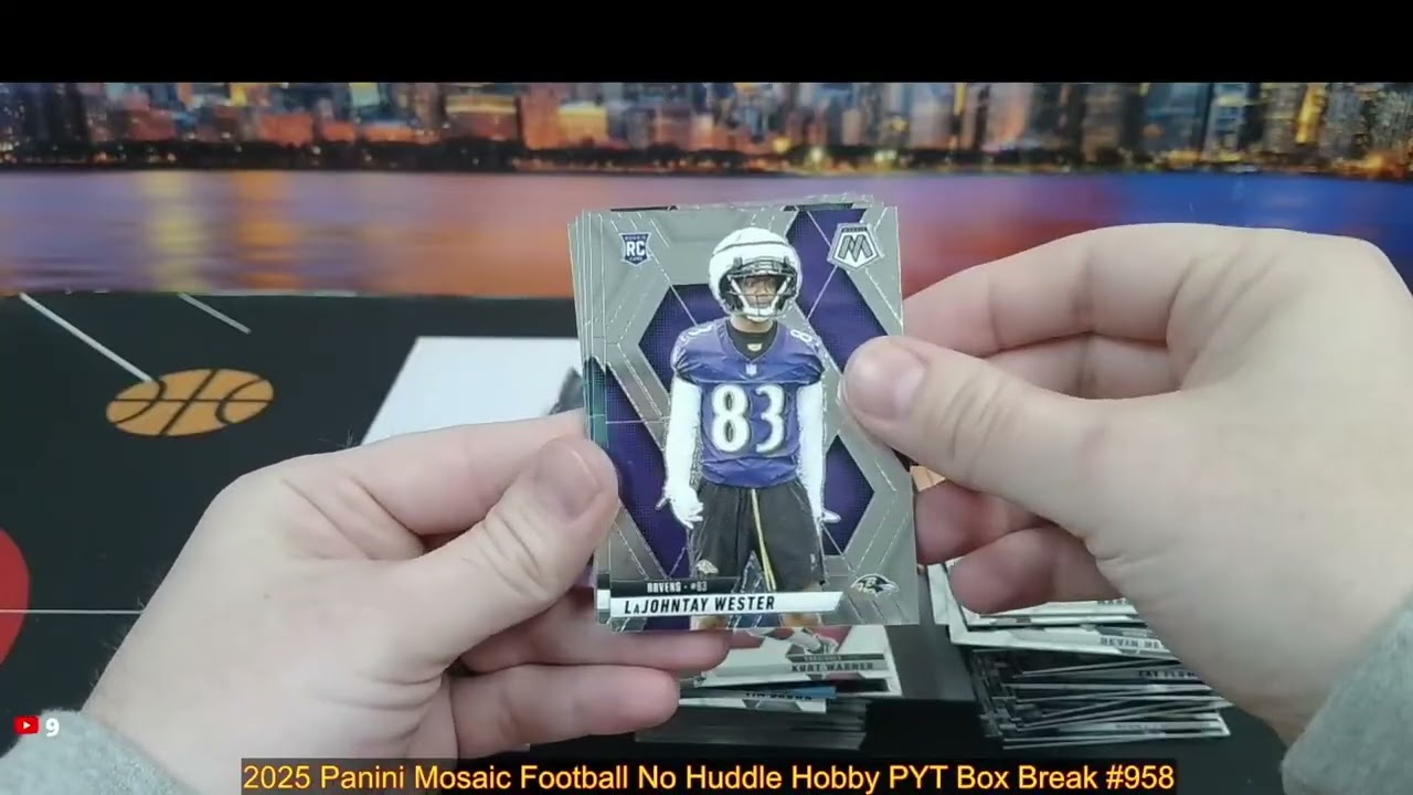 4-4-26 2025 Panini Mosaic Football No Huddle Hobby PYT Box Break #958 - Pick Your Team!