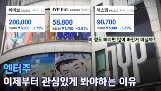 엔터주, 이제부터 관심있게 봐야하는 이유 (ft. 하이브, JYP, 에스엠)