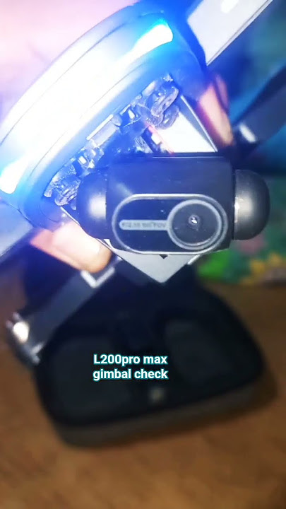 L200 pro max 2 axis Gimbal camera test. #drone #gimbal