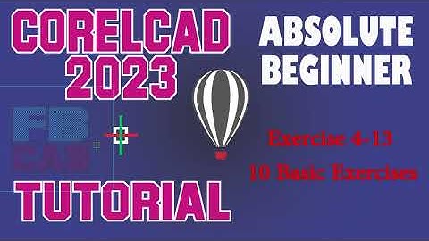 CorelCAD 2023 Tutorial Exercise 4-13