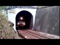 D19E - 943 locomotive run out of tunnel