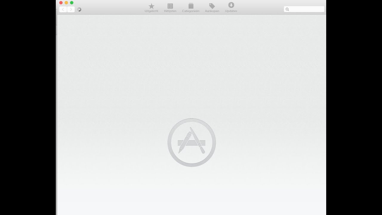 App store on mac not loading