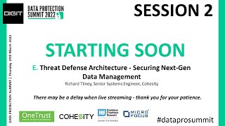 Data Protection Summit 2022 | Session 2 - Breakout E