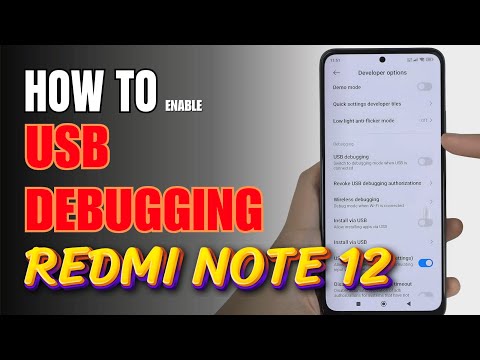 How to Enable USB Debugging on Redmi Note 12 | Step-by-Step Guide