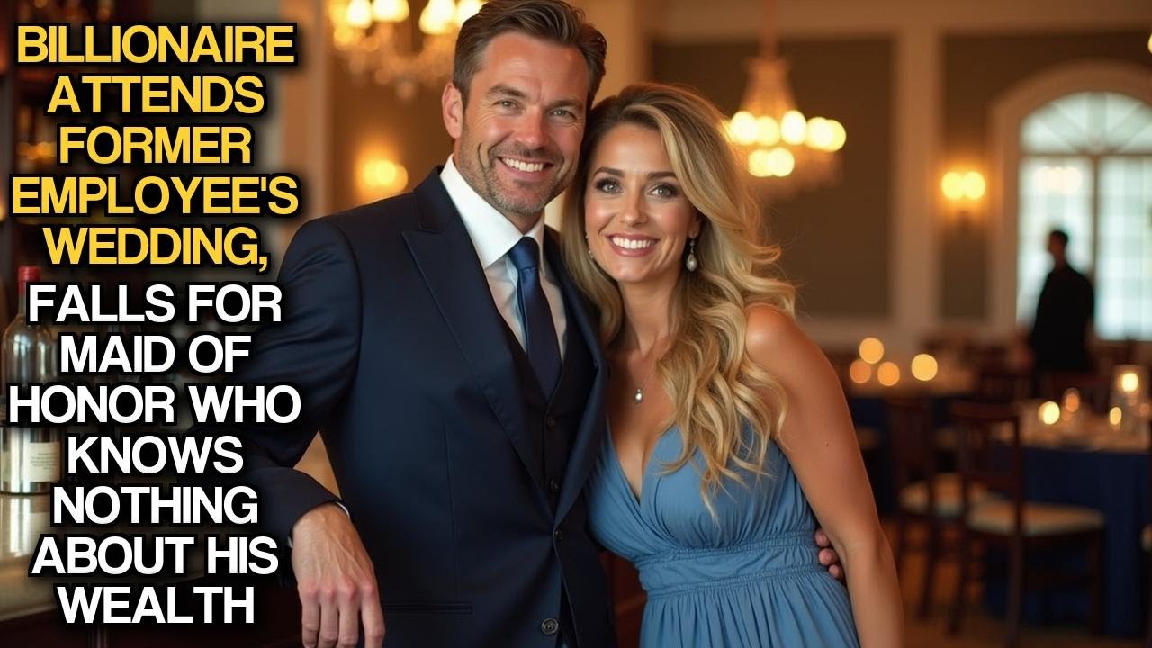 Billionaire Attends Former Employee's Wedding, Falls for Maid of Honor Who Is Unaware of His Wealth