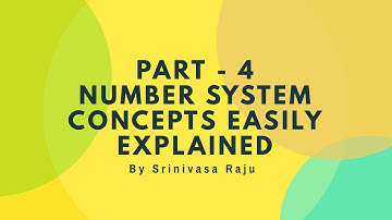 How to Learn Number System | Part -4 | Find out Sq rt Of Polynomial Surds | By R. Srinivasa Raju