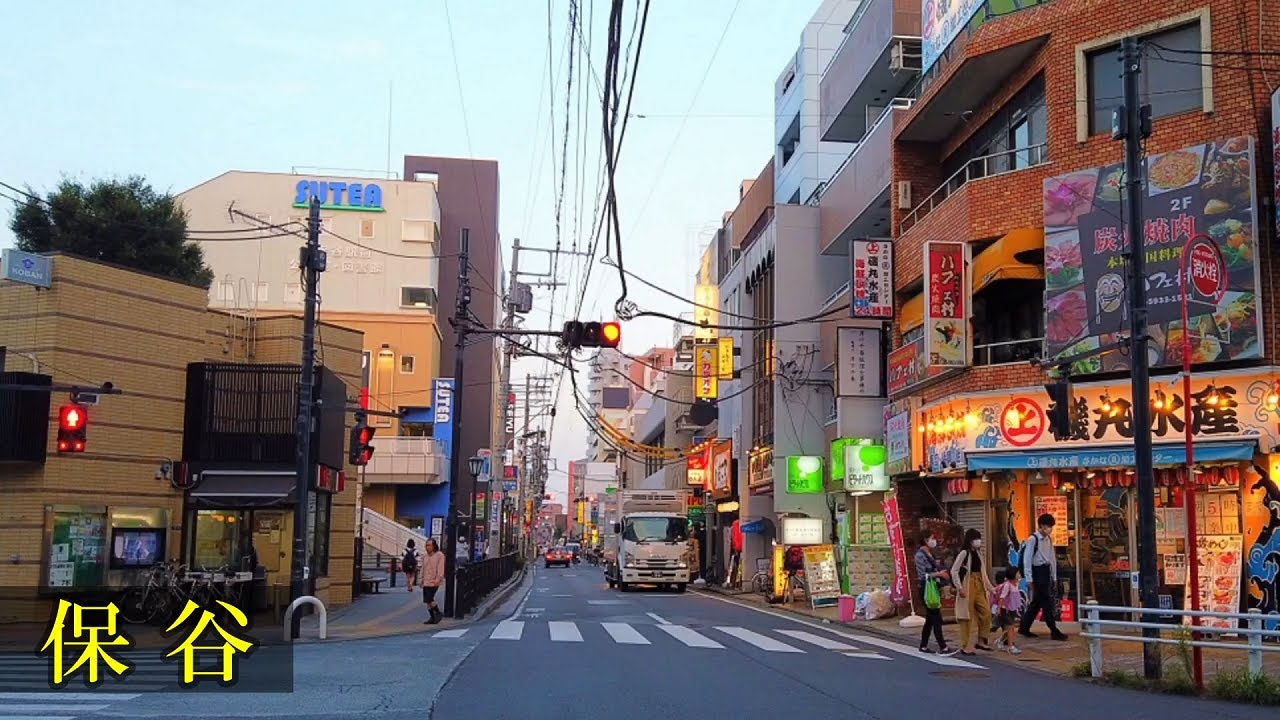 保谷　Tokyo Evening Walking ✨4K　Hoya　Shopping Streets　Japan🎧High Quality Binaural　（西東京市・練馬区）　睡眠用・東京散歩