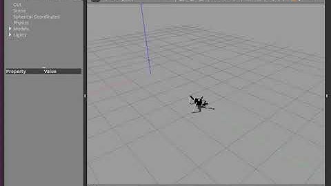 Learned Quadruped model using DDPG in gazebo simulation