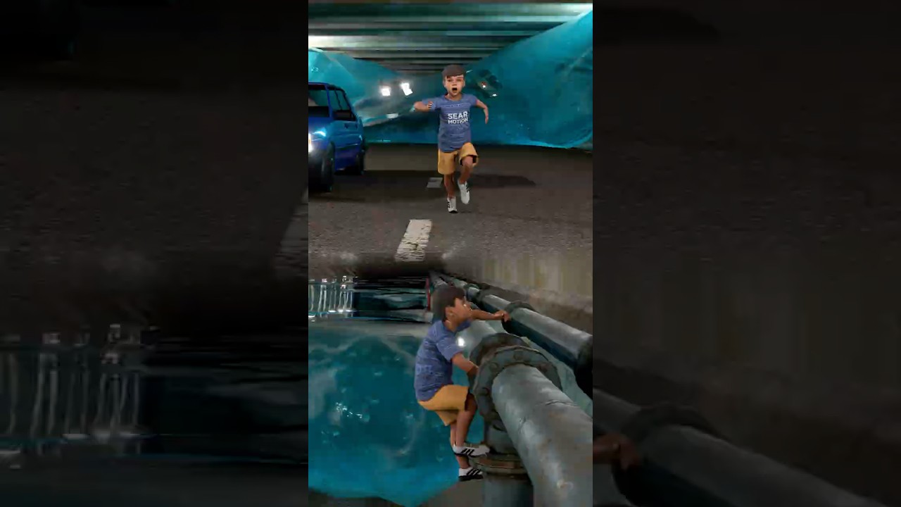 Can You Survive This Flood Tunnel? 