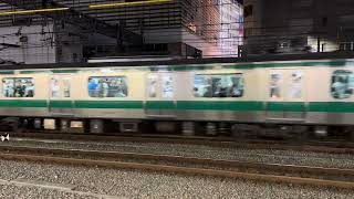 【ジョイント音】E233系7000番台 ハエ108編成 新宿駅発車