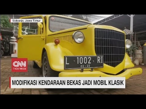 Modifikasi Kendaraan Bekas Jadi Mobil Klasik - YouTube