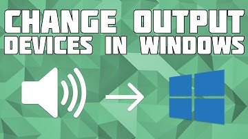 Change Output Device For Specific Apps in Windows!