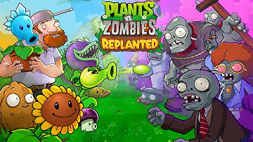 Plants vs Zombies Replanted - Full Game Walkthrough