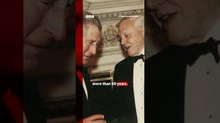 King Charles's birthday message to Sir David Attenborough. #BBCNews