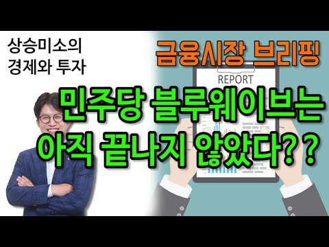 민주당 블루웨이브는 아직 끝나지 않았다?? - 금융시장 브리핑 11월 9일