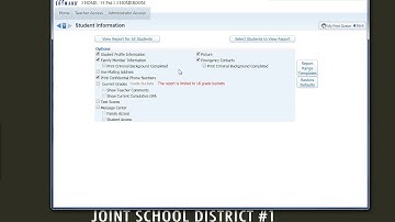 How to Print Student Information in Skyward