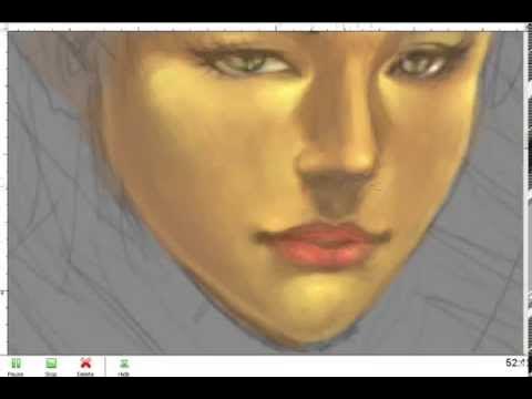 Digital Painting Tutorial - Photoshop - YouTube