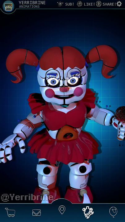 FNAF AR Circus Baby (Beta) -Worskhop animation