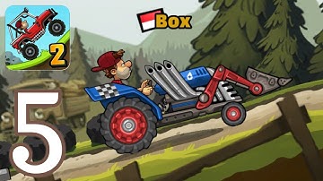 HILL CLIMB RACING 2 - Gameplay Walkthrough Part 5 - ADVENTURE: TRACTOR (iOS, Android)