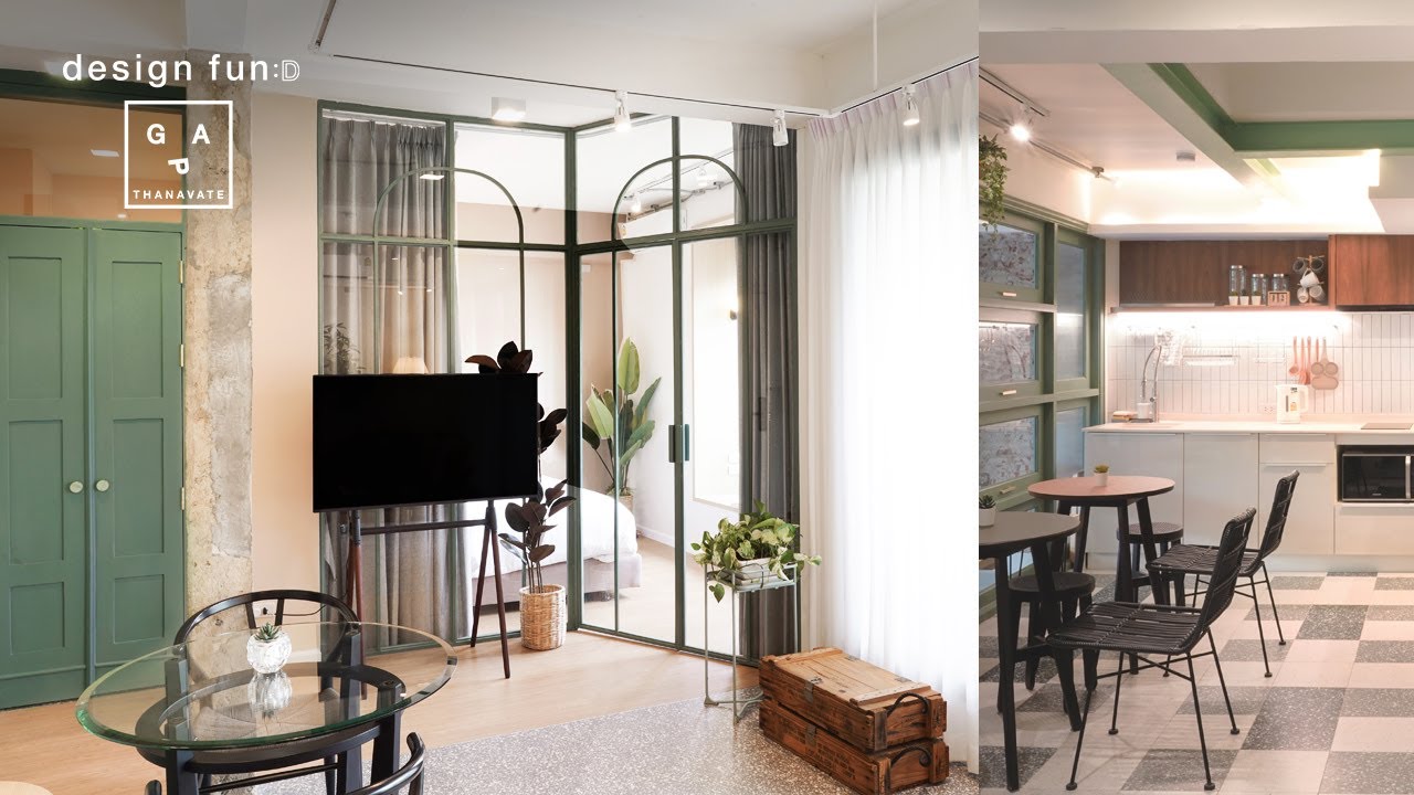 NILA Hotel : ไอเดียแต่งห้องไซส์เล็กในโรงแรมที่รีโนเวทจากตึกแถว 2 คูหาย่านพระอาทิตย์ (ENG. SUB.)