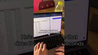 He’s a super NERD 📊 #excel #spreadsheetmagic #gsheets