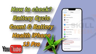 How to Check Battery Cycle Count & Health iPhone X, 11, 12 & iPhone 13 Pro Max